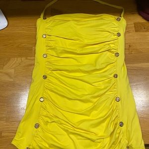 Juicy Couture ruched swimsuit